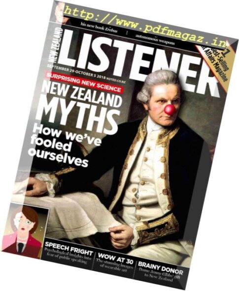 New Zealand Listener — September 29, 2018