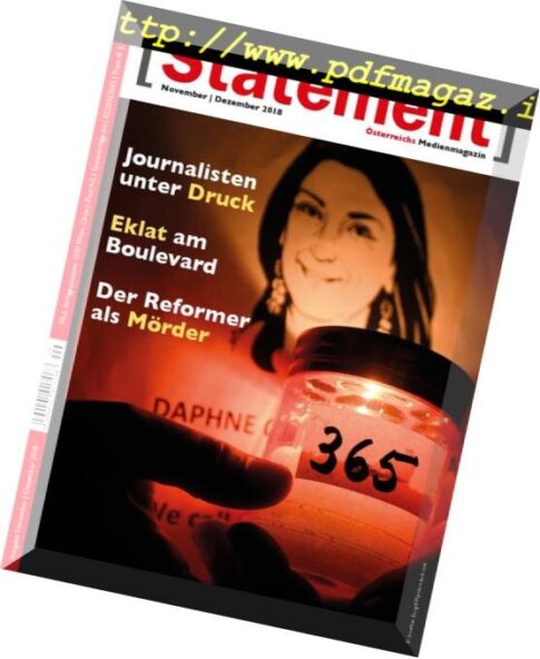 Osterreichs Medienmagazin – November 2018
