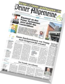 Peiner Allgemeine Zeitung – November 2018