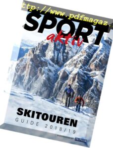 Sport Aktiv – Skitouren Guide 2018-2019