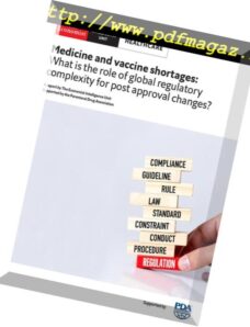 The Economist (Intelligence Unit) – Healthcare, Medicine and vaccine shortages 2018
