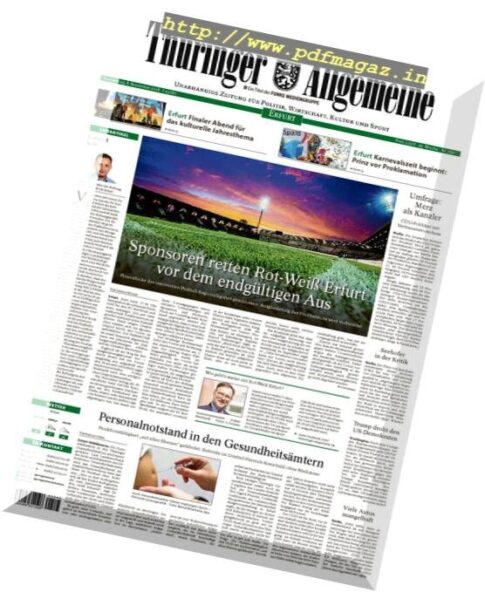 Thuringer Allgemeine – November 2018