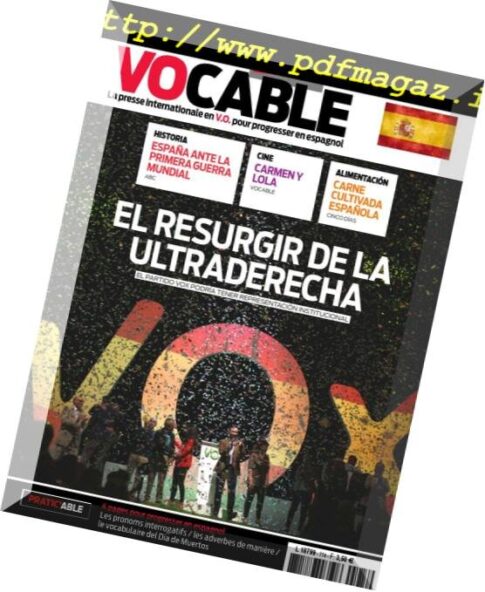Vocable Espagnol – 31 Octobre 2018