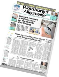 Wolfsburger Allgemeine Zeitung — November 2018