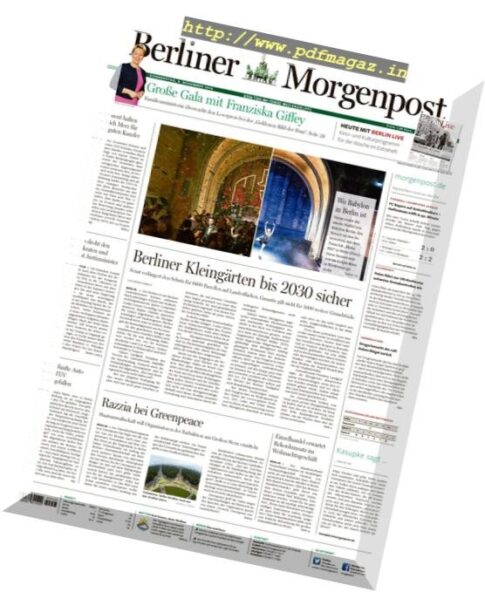 Berliner Morgenpost — November 2018