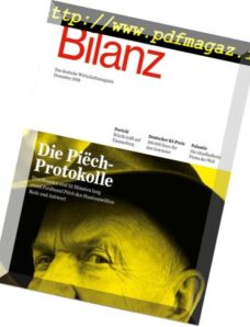 Bilanz Deutsche – Dezember 2018