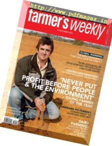 Farmer’s Weekly – 14 December 2018