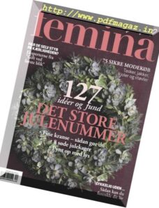 Femina Denmark – 01 November 2018