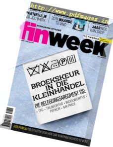 Finweek Afrikaans Edition — Desember 06, 2018