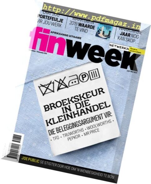 Finweek Afrikaans Edition — Desember 06, 2018