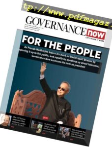 GovernanceNow – July 07, 2017
