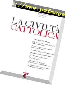 La Civilta Cattolica – 15 Dicembre 2018