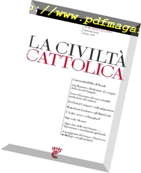 La Civilta Cattolica — 15 Dicembre 2018