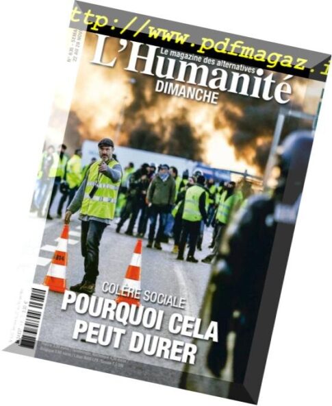 L’Humanite Dimanche — 22 Novembre 2018