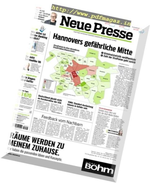 Neue Presse – November 2018