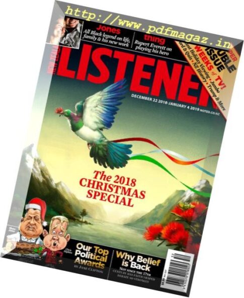 New Zealand Listener – December 22, 2018