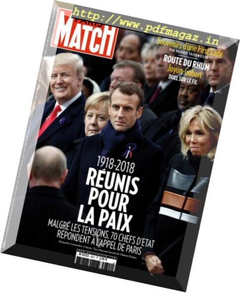 Paris Match — 15 novembre 2018