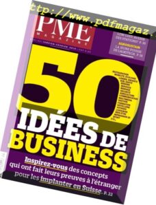 PME Magazine – janvier 2019