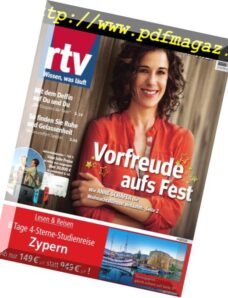 RTV-Programm – 01 Dezember 2018