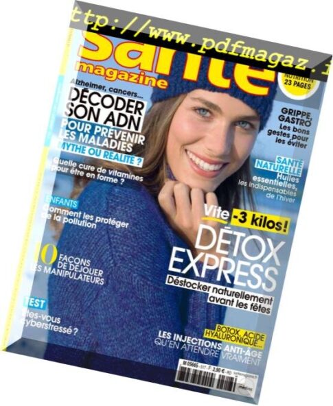Sante Magazine – Janvier 2019