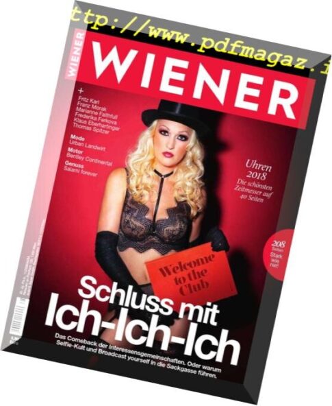 Wiener — Oktober-November 2018