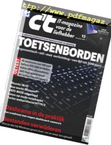 c’t Magazine Netherlands – December 2018