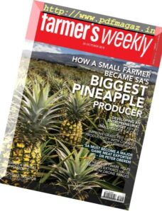 Farmer’s Weekly – 26 October 2018