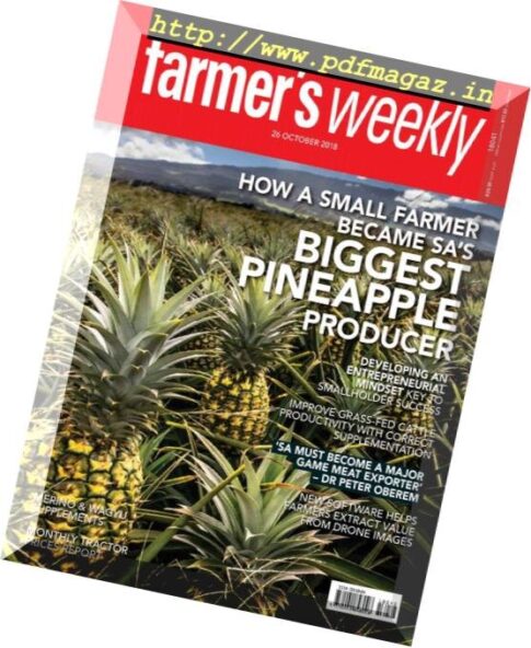 Farmer’s Weekly – 26 October 2018