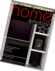 Home Emotion – Nr6, 2018