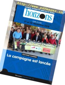 Horizons Centre Ile-de-France — 21 decembre 2018