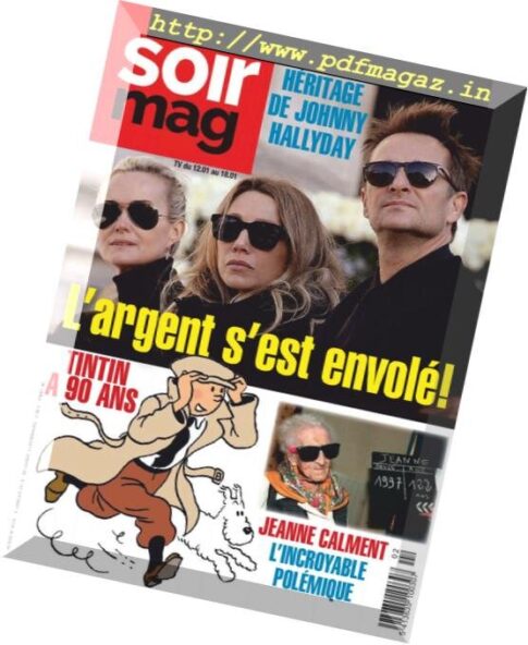 Le Soir Magazine – 12 janvier 2019