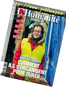 L’Humanite Dimanche – 10 Janvier 2019