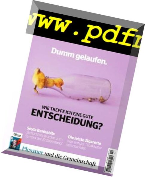 Philosophie Magazin Germany — Februar-Marz 2019