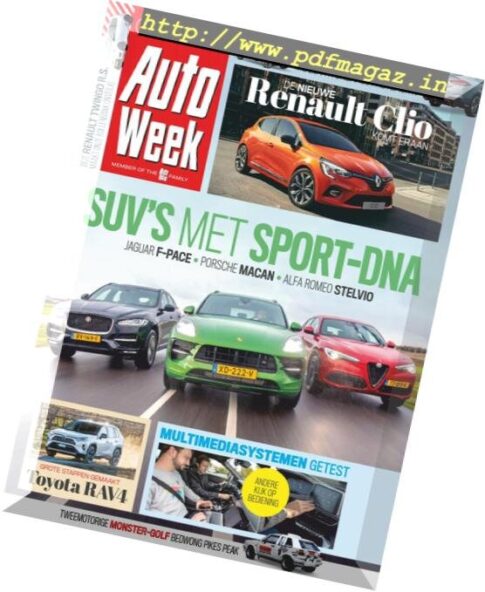 AutoWeek Netherlands — 30 januari 2019