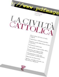 La Civilta Cattolica — 19 Gennaio 2019