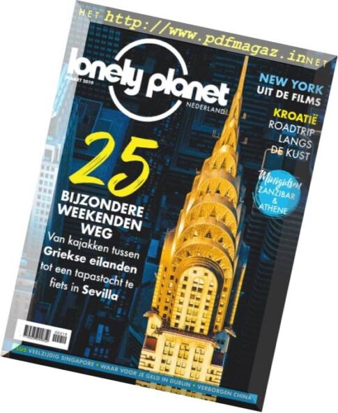 Lonely Planet Traveller Netherlands – maart 2019