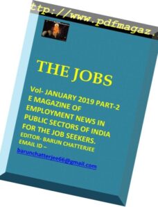 The Jobs – January 16, 2019