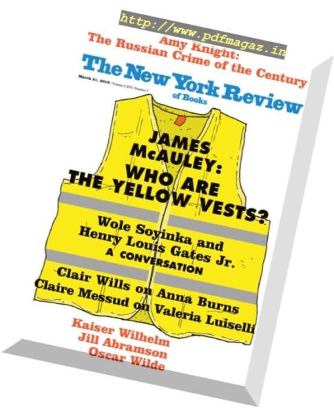 The New York Review of Books — March 21, 2019