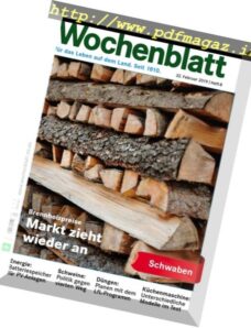 Bayerisches Landwirtschaftliches Wochenblatt Schwaben — 21 Februar 2019