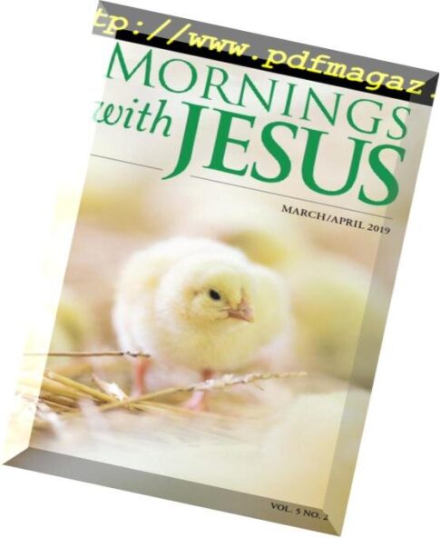 Mornings with Jesus – March 2019