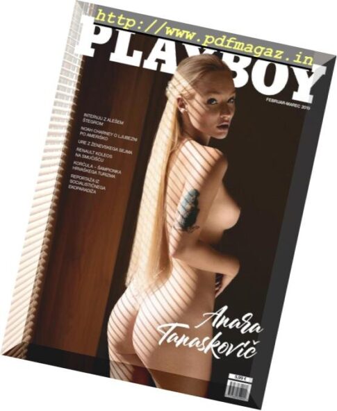 Playboy Slovenia – februar 2019