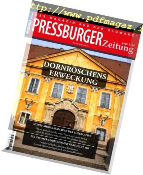 Pressburger Zeitung — Februar-Marz 2019