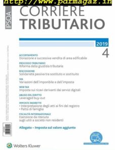 Corriere Tributario — Aprile 2019