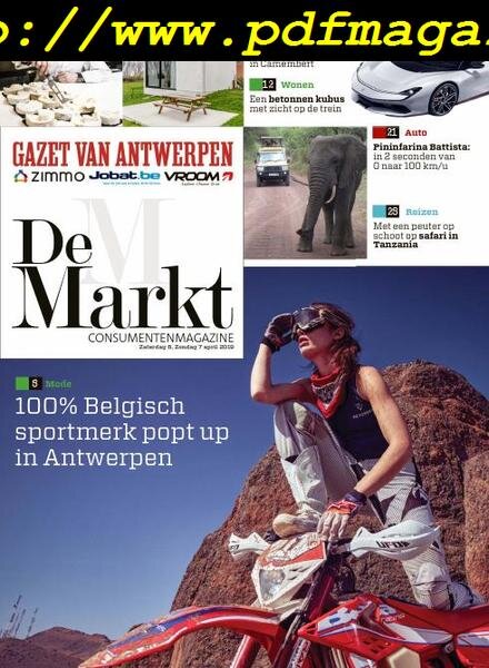 Gazet van Antwerpen De Markt — 06 april 2019