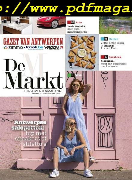 Gazet van Antwerpen De Markt — 27 april 2019
