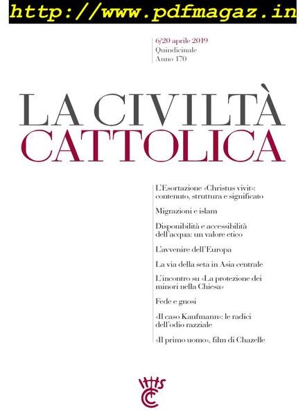 La Civilta Cattolica – 6 Aprile 2019