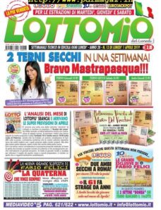 Lottomio del Lunedi – 1 Aprile 2019