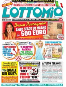 Lottomio del Lunedi – 18 Marzo 2019