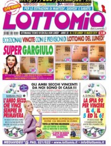 Lottomio del Lunedi — 25 Marzo 2019