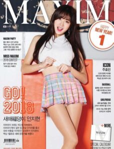 Maxim Korea — January 2018